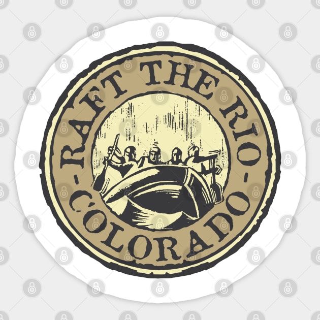 Raft the Rio Colorado Sticker by TBM Christopher